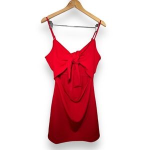 Tobi Tie Front Cutout Bodycon Dress XL